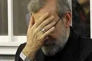 
حضور لاریجانی در مراسم عزاداری حسینی در بیوت مراجع
