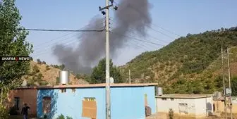 بمباران شدید عراق توسط ترکیه 

