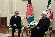 رئیس جمهور افغانستان با حسن روحانی دیدار و گفت‌وگو کرد/ عکس