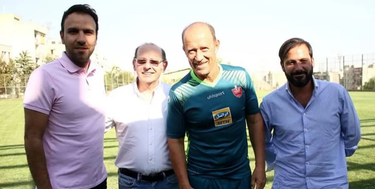 میهمان ویژه تمرین پرسپولیس
