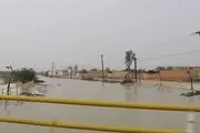 شمار آسیب‌دیدگان طغیان رودخانه در اروندکنار به 180 نفر رسید