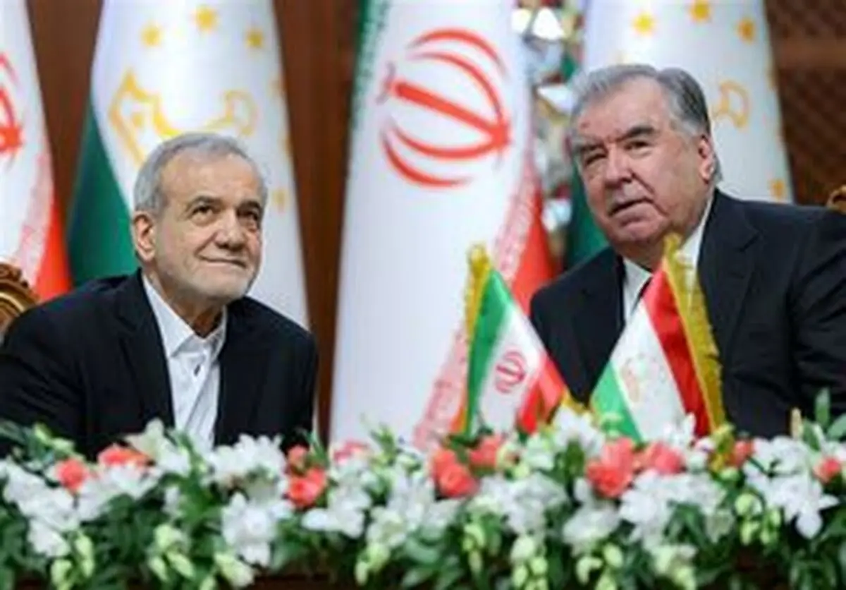 پیام تبریک رئیس جمهور تاجیکستان به پزشکیان