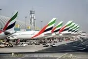 لحظه اصابت پهپاد به فرودگاه دبی/فیلم