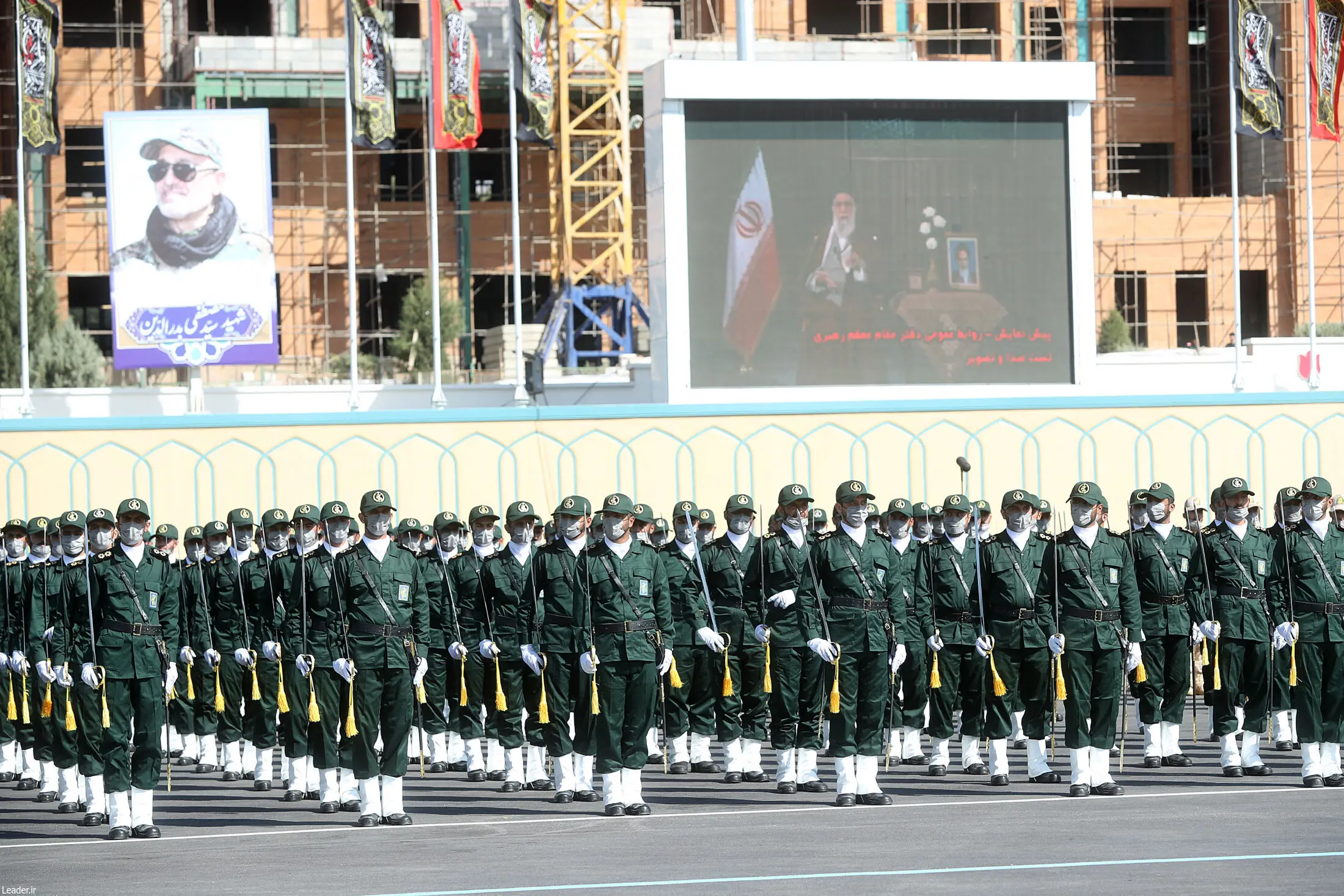مراسم مشترک دانش‌آموختگی دانشگاههای افسری نیروهای مسلح در دانشگاه امام حسین(ع)/گزارش تصویری