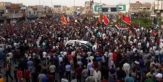 تظاهرات در چند استان عراق+تصاویر