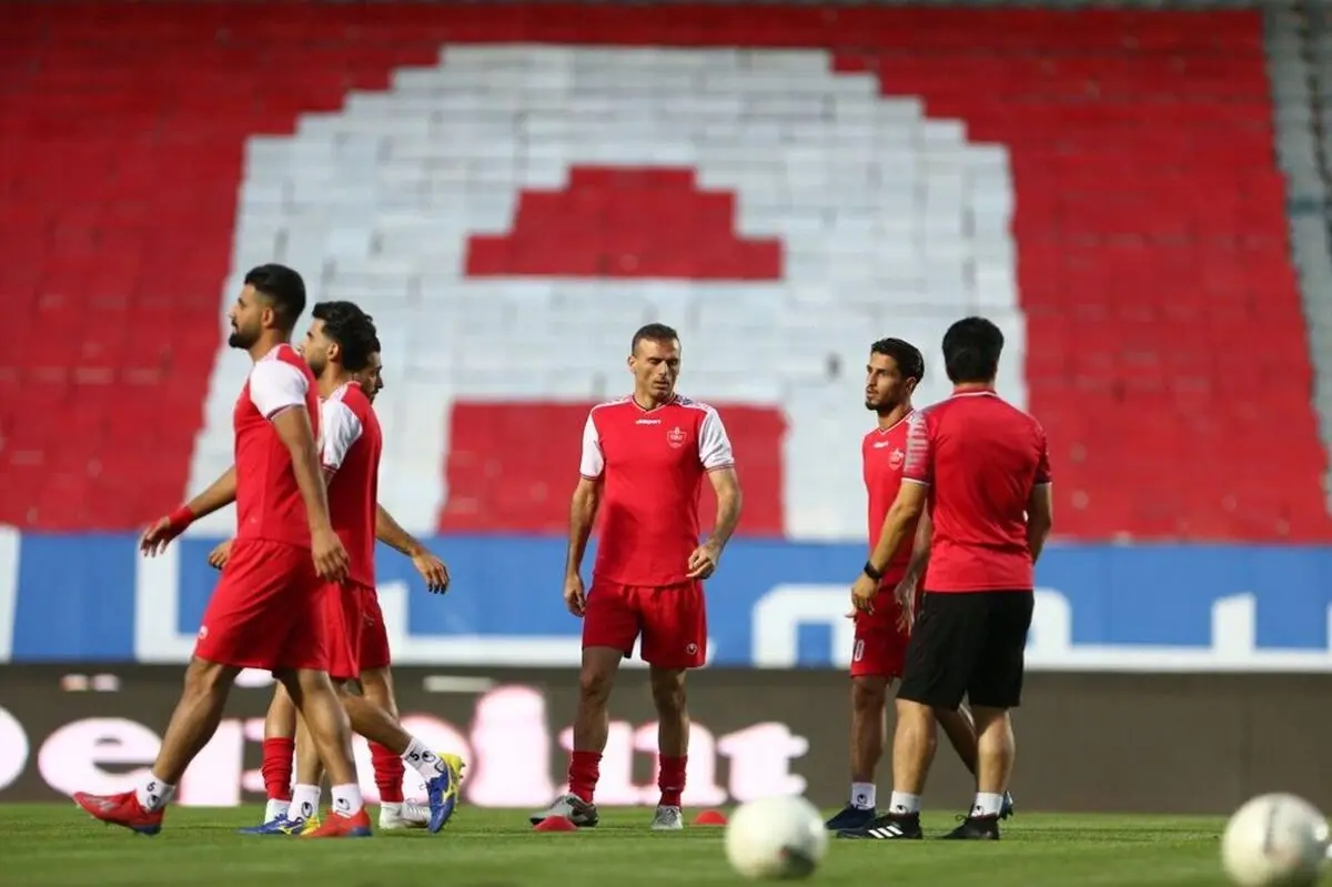گزارش تمرین بازیکنان پرسپولیس