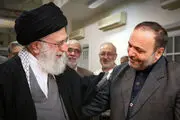 دیدار شهید علی خوش لفظ با مقام معظم رهبری/فیلم