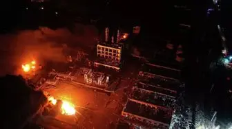 انفجار مهیب در کارخانه‌ای در چین 