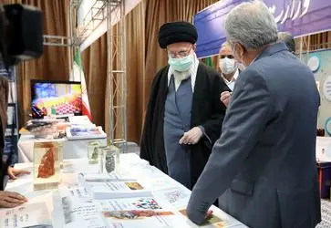 رهبر انقلاب صبح امروز از نمایشگاه توانمندی‌های صنعتی بازدید کردند/گزارش تصویری