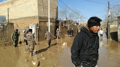 امدادرسانی بسیج در سیل گلستان