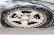 هنگام ترکیدن لاستیک خودرو چه کنیم؟