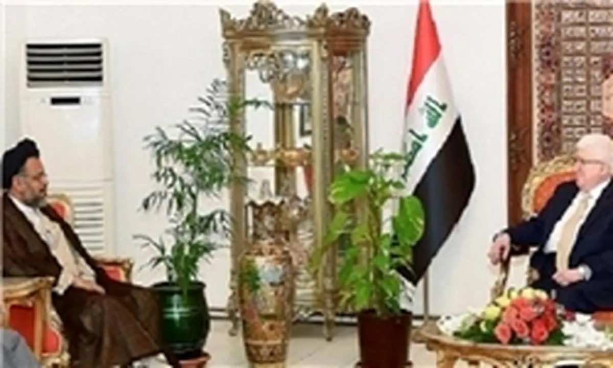 وزیر اطلاعات ایران با رئیس جمهور عراق دیدار کرد