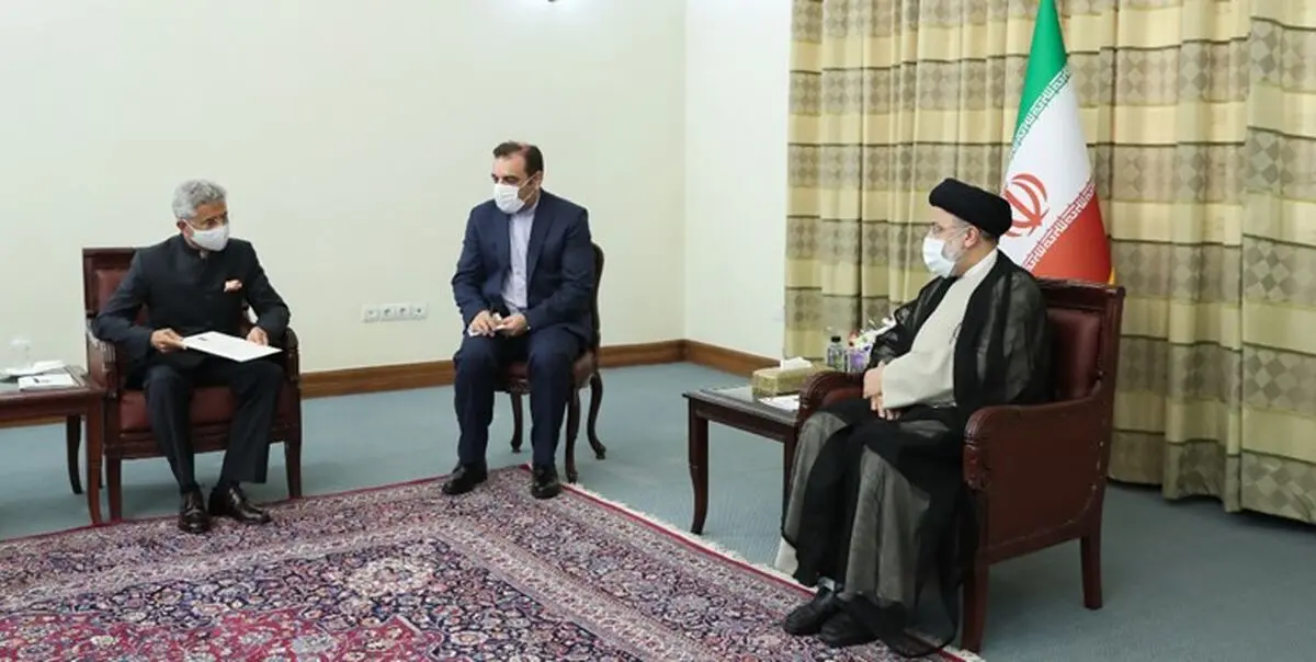 دیدار وزیر خارجه هند با رئیس جمهور منتخب ایران