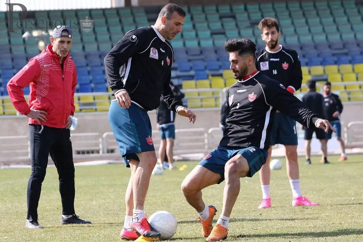گزارش کامل تمرین امروز پرسپولیس/ کنعانی زادگان زیر نظر کادر پزشکی پرسپولیس