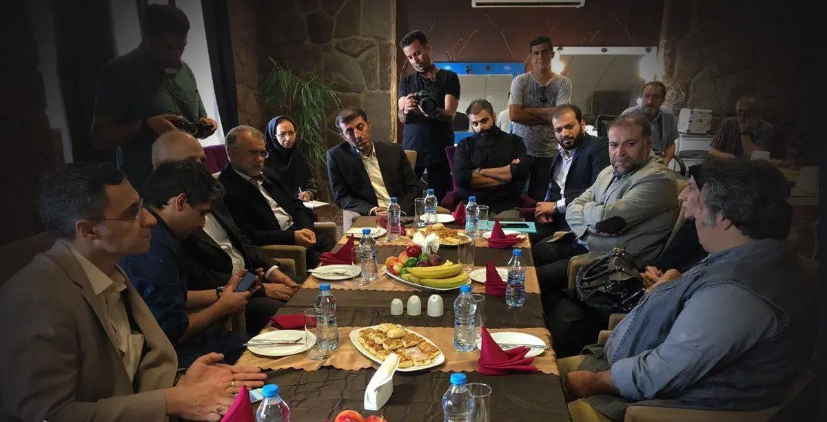 بازدید معاون سیما از پشت صحنه سریال محرمی«هاتف»