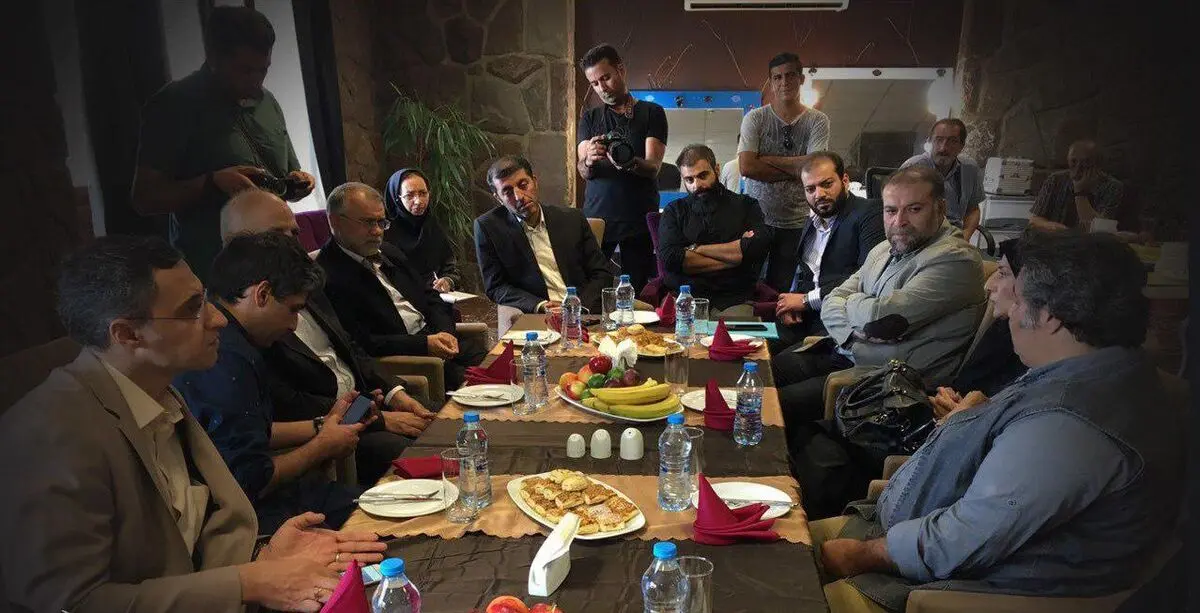 بازدید معاون سیما از پشت صحنه سریال محرمی«هاتف»