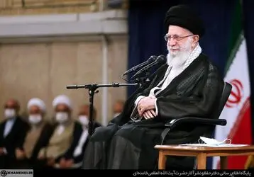 جمعی از مبلغان و طلاب حوزه‌های علمیه با رهبر انقلاب دیدار کردند