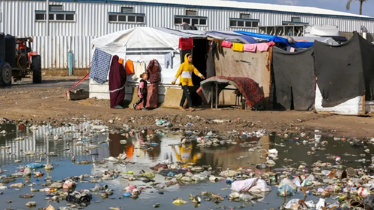 ۲۵۰ هزار تُن زباله و نفوذ فاضلاب در غزه