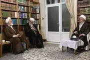 حضور نماینده رهبرانقلاب در بیت آیت الله مکارم و سبحانی