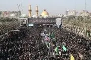 هم ناله با زینب کبری بر مزار سید سالار شهیدان در اربعین حسینی


