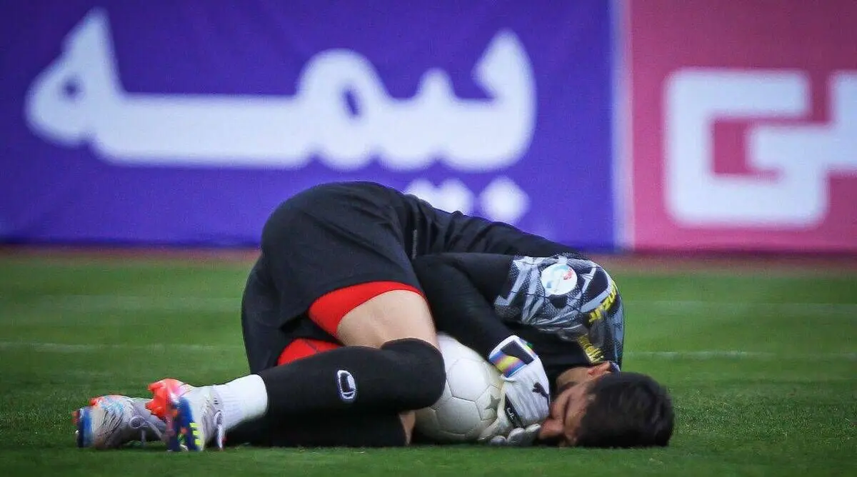 با مصدومیت بیرانوند سیدحسین حسینی گلر پرسپولیس در بازی با النصر!؟
