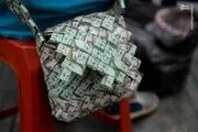 وقتی با پول صنایع دستی درست می‌کنند/ عکس