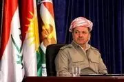 پوست موز صهیونیست ها زیر پای بارزانی