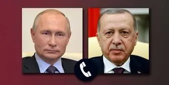 ابراز نگرانی پوتین و اردوغان از درگیری‌های غزه