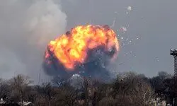 تخلیه هزاران نفر در پی انفجار انبار مهمات در اوکراین