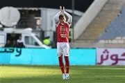 حرکت جنجالی بازیکن پرسپولیس بعد از تعویض 