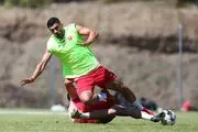 هیکل عضلانی بازیکن پرسپولیس جلب توجه کرد