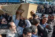 مراسم تشییع پیکر عارف لرستانی/ گزارش تصویری