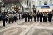  حضور جمعی از فرماندهان نیروهای مسلح در حرم امام(ره)