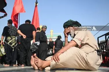حضور میلیونی زائران در کربلا در شب اربعین 