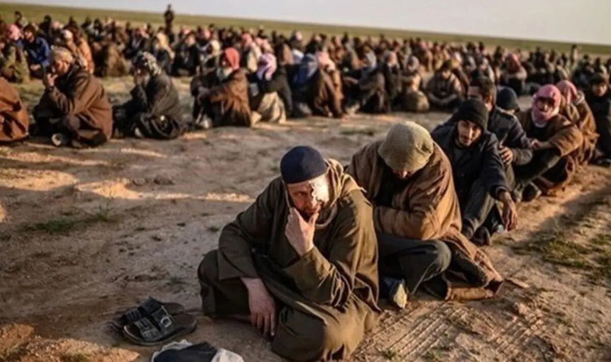 انتقال  صدها تن از سرکردگان داعش از زندان الحسکه به دیرالزور