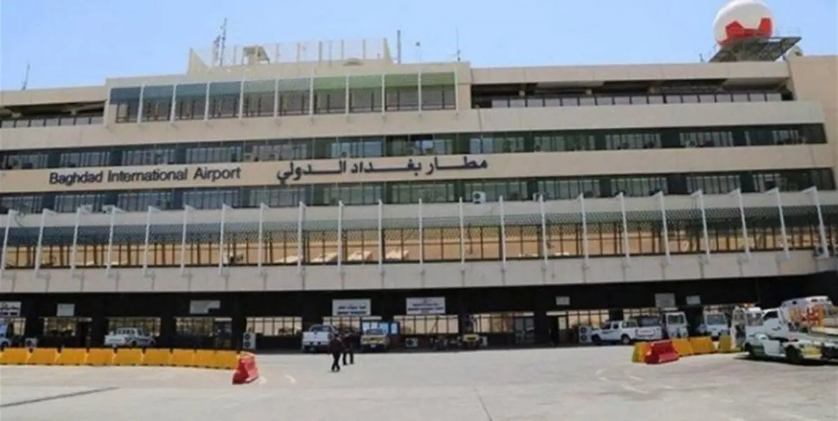 برخورد راکت به نزدیکی فرودگاه بغداد