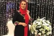 «فریبا کوثری» ماسک به دست/ عکس