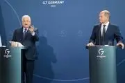 خشم صدر اعظم آلمان از اظهارات ضداسرائیلی محمود عباس