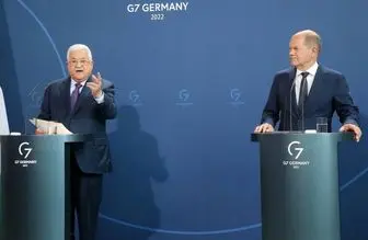 خشم صدر اعظم آلمان از اظهارات ضداسرائیلی محمود عباس