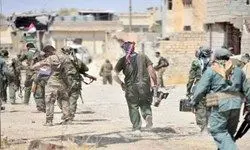 مقابله حشد شعبی با داعش ها در دیالی