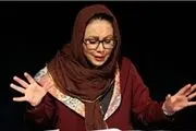عکسی عجیب و غریب از خانم بازیگر