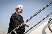 روحانی عازم استانبول شد 