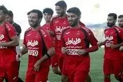 بازیکنان پرسپولیس در عجیب‌ترین تمرین+ عکس
