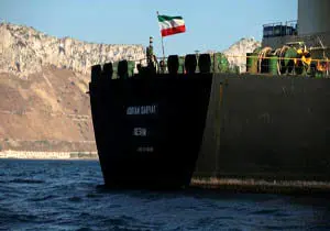 عبور نفتکش ایرانی از بندر ترکیه