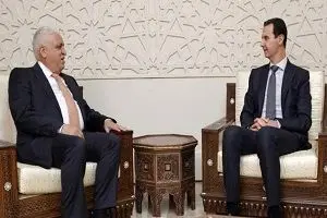 بشار اسد : به همکاری با عراق ادامه می‌دهیم