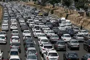 در کدام محورهای کشور ترافیک سنگین است؟ | بارش باران در ۵ محور کشور