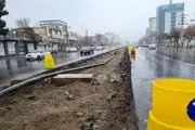 گلایه مردم کرج از کندی احداث مسیر اتوبوس گوهردشت