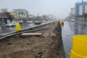 گلایه مردم کرج از کندی احداث مسیر اتوبوس گوهردشت