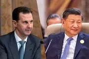 بشار اسد با رئیس‌جمهور چین دیدار کرد 