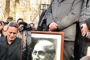 آواز شجریان بر مزار استاد همایون خرم + فیلم